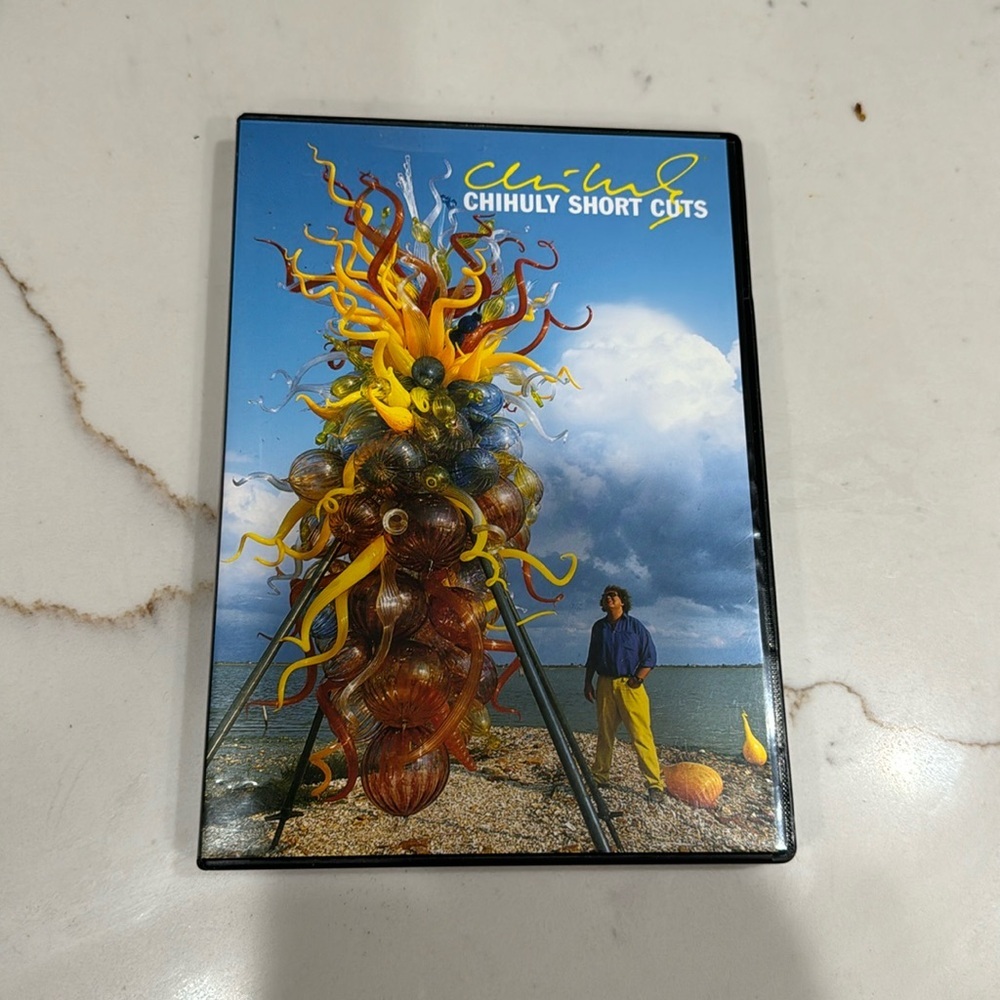 Chihuly Short Cuts (DVD 2004) 14 Short Films Chihuly Glass Disc & Cover Art Only